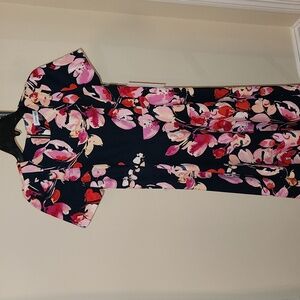 Calvin Klein Tulip Flower Design Dress. NEW with TAGS! Floral and Romantic!